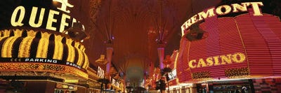 Fremont Street Experience Las Vegas NV USA #4 by Panoramic Images canvas print