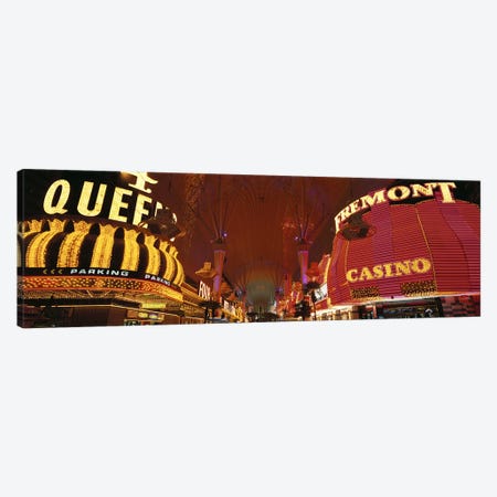 Fremont Street Experience Las Vegas NV USA #4 Canvas Print #PIM2918} by Panoramic Images Canvas Print