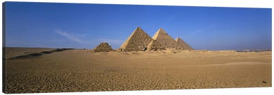 The Great Pyramids Giza Egypt Canvas Art Print - Pyramids