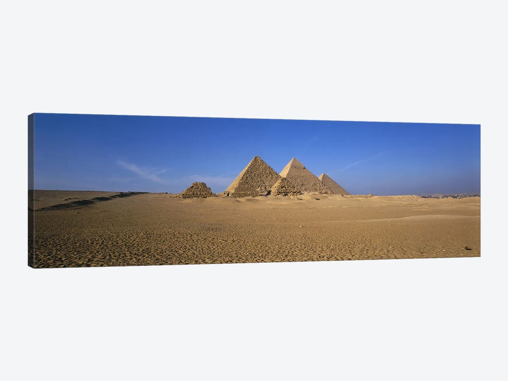 The Great Pyramids Giza Egypt by Panoramic Images 1-piece Canvas Print