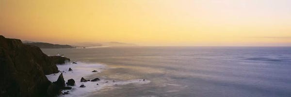 San Francisco: High angle view of rock formations in the seaPacific Ocean, San Francisco, California, USA by Panoramic Images