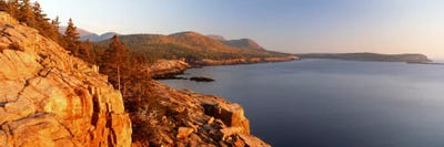 Coastal Landscape, Mount Desert Island, Acadia National Park, Maine, USA by Panoramic Images framed canvas print