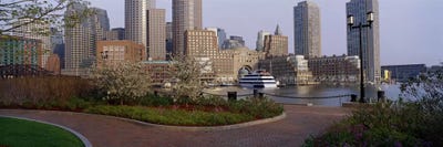 Buildings in a cityBoston, Massachusetts, USA by Panoramic Images canvas print