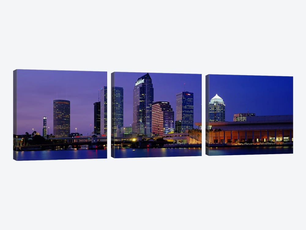 Tampa FL USA by Panoramic Images 3-piece Art Print