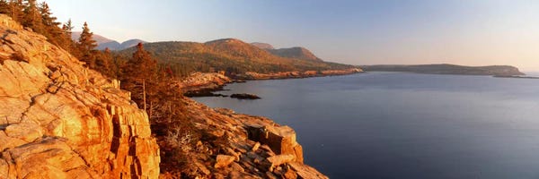 Maine: Coastal Landscape, Mount Desert Island, Acadia National Park, Maine, USA by Panoramic Images
