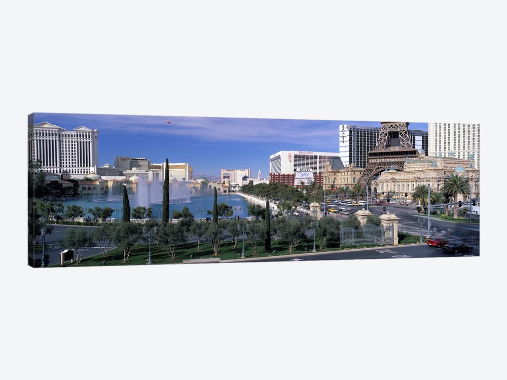 The Strip, Las Vegas, Nevada, USA #4 by Panoramic Images 1-piece Canvas Artwork