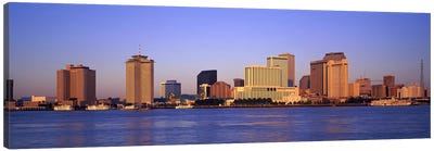 Sunrise, Skyline, New Orleans, Louisiana, USA Canvas Art Print - Louisiana Art