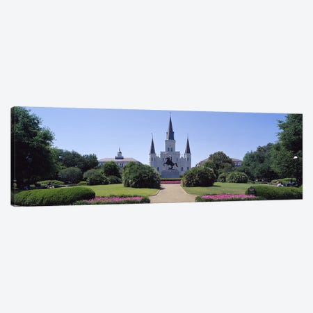 St Louis Cathedral Jackson Square New Orleans LA USA Canvas Print #PIM2969} by Panoramic Images Canvas Wall Art