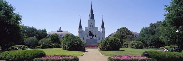 Louisiana: St Louis Cathedral Jackson Square New Orleans LA USA by Panoramic Images
