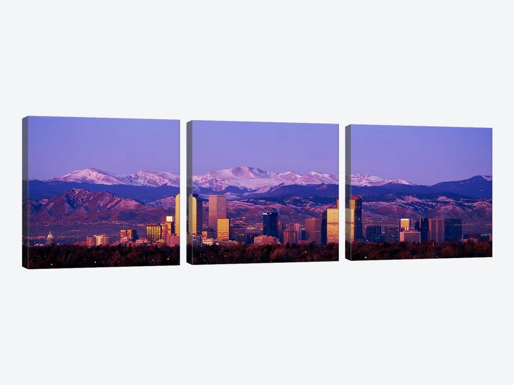 DenverColorado, USA by Panoramic Images 3-piece Canvas Print
