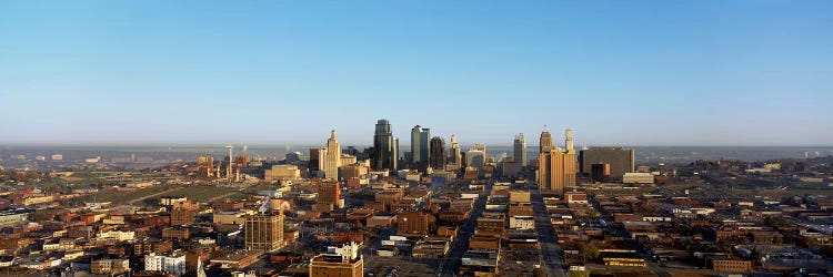 Aerial view of a cityscape, Kansas City, Missouri, USA