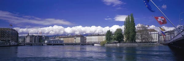 Geneva: Rhone River Geneva Switzerland by Panoramic Images