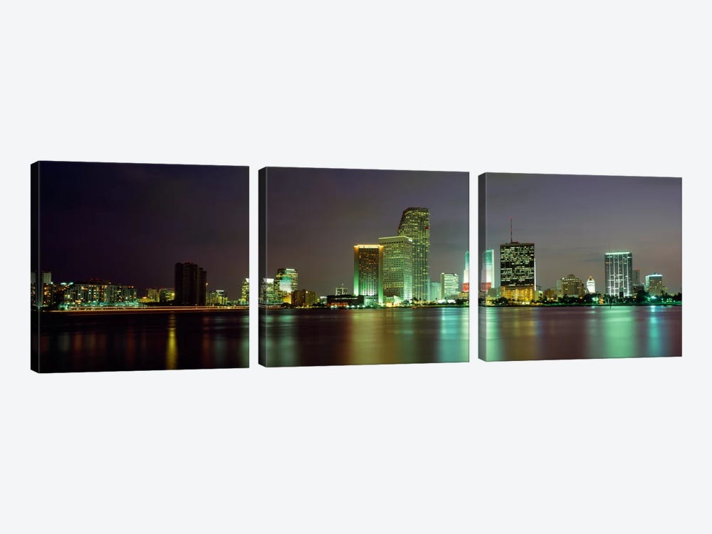 Miami FL USA by Panoramic Images 3-piece Canvas Art Print