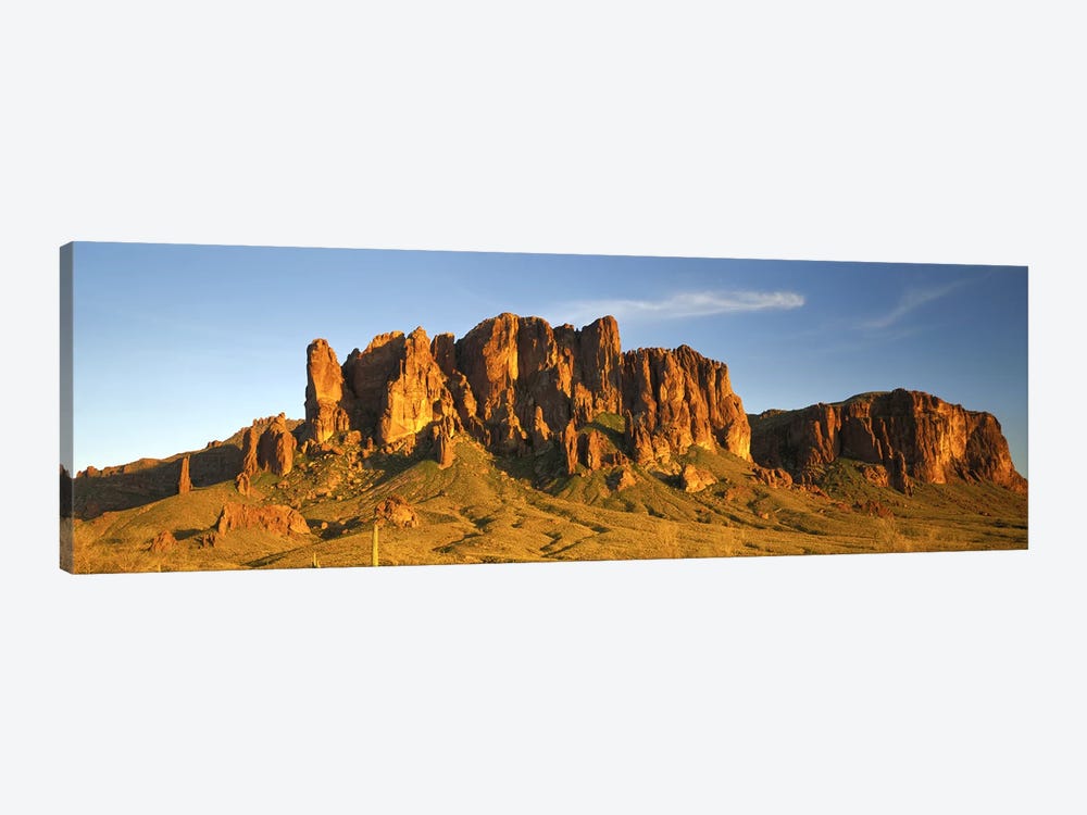 Superstition Mountain, Superstition Wilderness Area, Tonto National Forest, Arizona, USA by Panoramic Images 1-piece Canvas Art