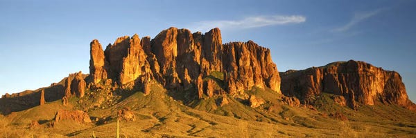 Panoramic Photography: Superstition Mountain, Superstition Wilderness Area, Tonto National Forest, Arizona, USA by Panoramic Images