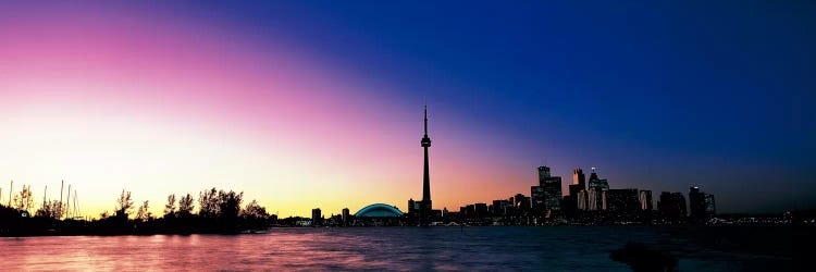 Skyline CN Tower Skydome Toronto Ontario Canada