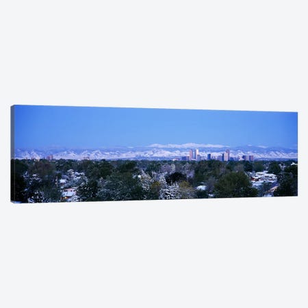 Buildings in a city, Denver, Colorado, USA Canvas Print #PIM3001} by Panoramic Images Canvas Artwork