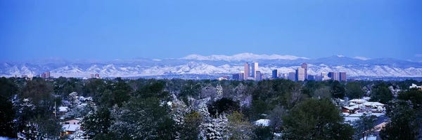 Colorado: Buildings in a city, Denver, Colorado, USA by Panoramic Images