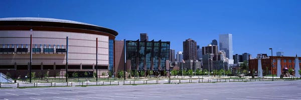 Stadiums: USA, Colorado, Denver, skyline by Panoramic Images