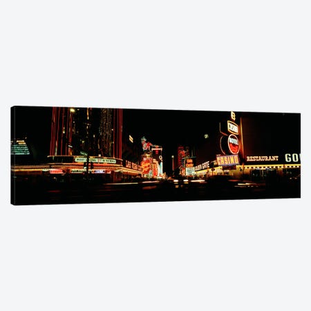 Las Vegas NV Downtown Neon, Fremont St Canvas Print #PIM300} by Panoramic Images Canvas Print