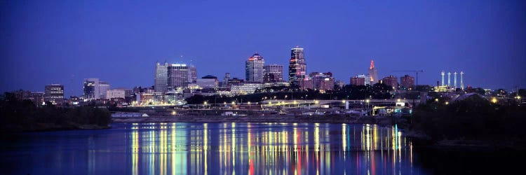 Evening Kansas City MO by Panoramic Images wall art