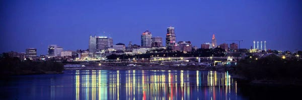 Panoramic Images: Evening Kansas City MO by Panoramic Images