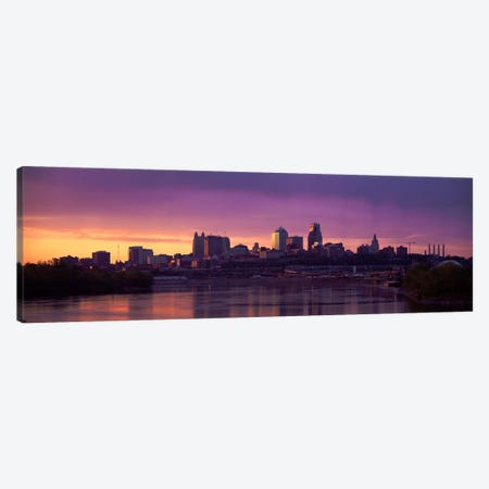 Dawn Kansas City MO Canvas Print #PIM3020} by Panoramic Images Canvas Art