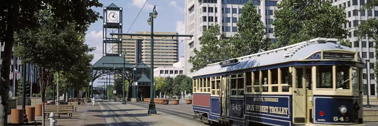 View of A Tram Trolley on A City StreetCourt Square, Memphis, Tennessee, USA by Panoramic Images wall art