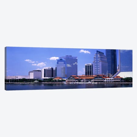 Skyline Jacksonville FL USA Canvas Print #PIM3040} by Panoramic Images Canvas Wall Art
