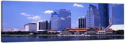 Skyline Jacksonville FL USA Canvas Art Print - Jacksonville