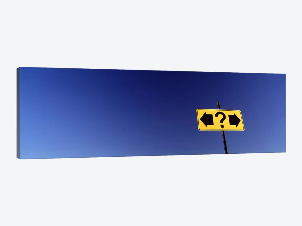 Highway Sign by Panoramic Images 1-piece Canvas Art Print