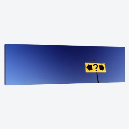 Highway Sign Canvas Print #PIM3041} by Panoramic Images Canvas Wall Art