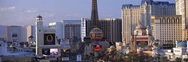 Las Vegas: The Strip Las Vegas NV #2 by Panoramic Images