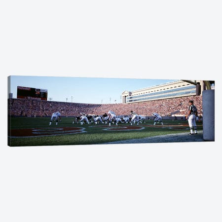 Football Game, Soldier Field, Chicago, Illinois, USA Canvas Print #PIM3047} by Panoramic Images Canvas Print