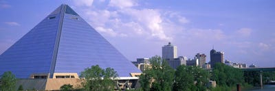 The Pyramid Memphis TN by Panoramic Images canvas print