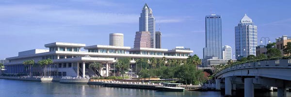 Tampa: Tampa Convention Center, Skyline, Tampa, Florida, USA by Panoramic Images