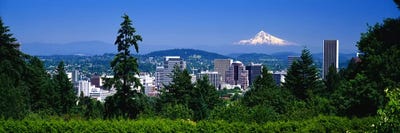 Mt Hood Portland Oregon USA by Panoramic Images canvas print