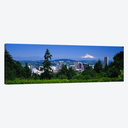 Mt Hood Portland Oregon USA Canvas Print #PIM3060} by Panoramic Images Canvas Wall Art
