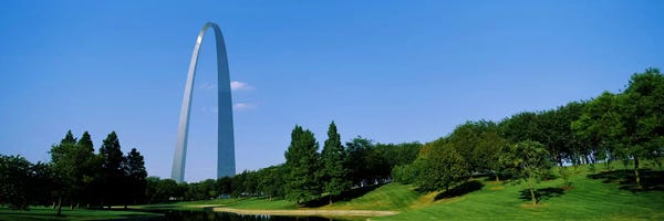 The Gateway Arch: St Louis MO by Panoramic Images
