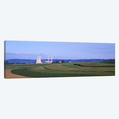 Power Plant Energy Canvas Print #PIM3078} by Panoramic Images Canvas Art Print