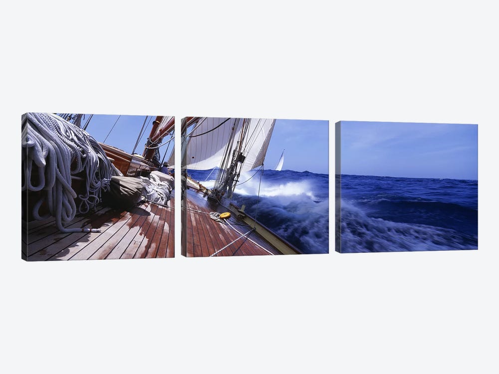 Yacht Race by Panoramic Images 3-piece Canvas Art
