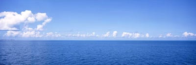 Cloudy Seascape, Atlantic Ocean, Bermuda by Panoramic Images canvas print