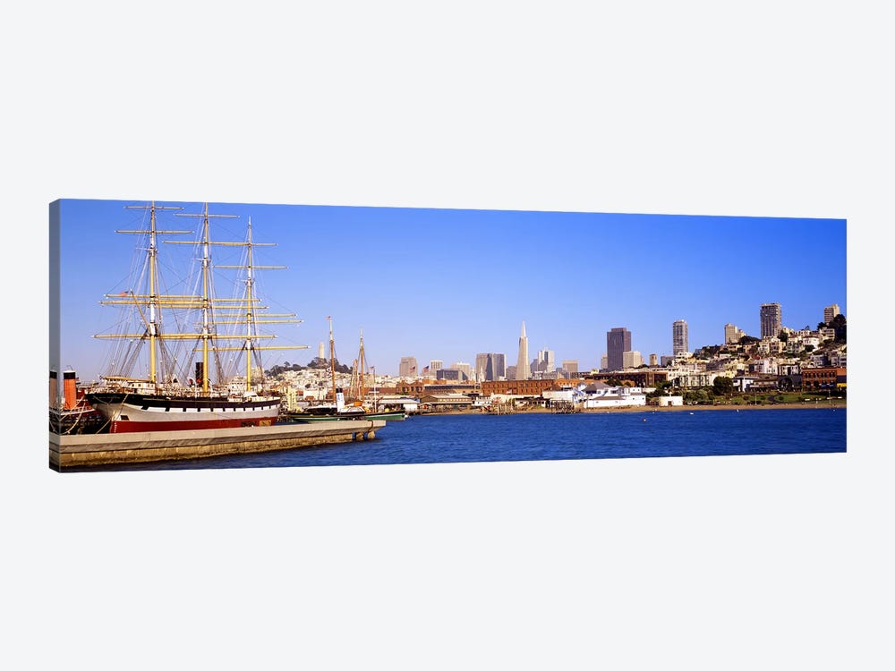 San Francisco CA by Panoramic Images 1-piece Canvas Wall Art