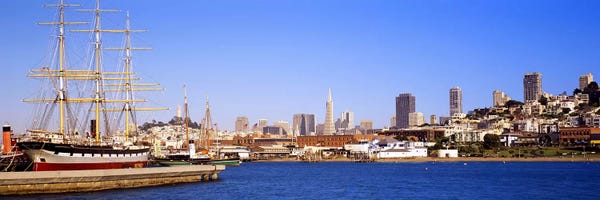 San Francisco Skylines: San Francisco CA by Panoramic Images