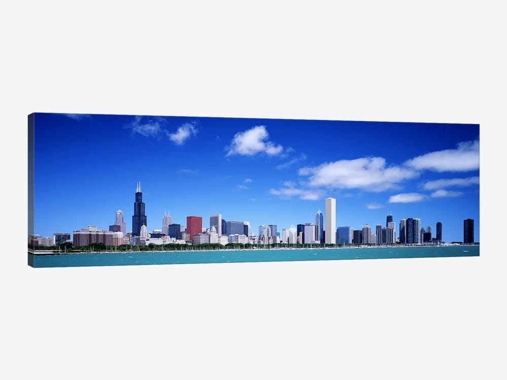 Skyline, Chicago, Illinois, USA by Panoramic Images 1-piece Canvas Artwork