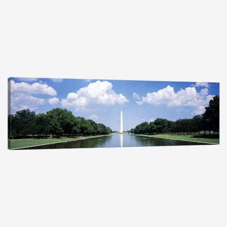 Washington Monument Washington DC Canvas Print #PIM3124} by Panoramic Images Canvas Art