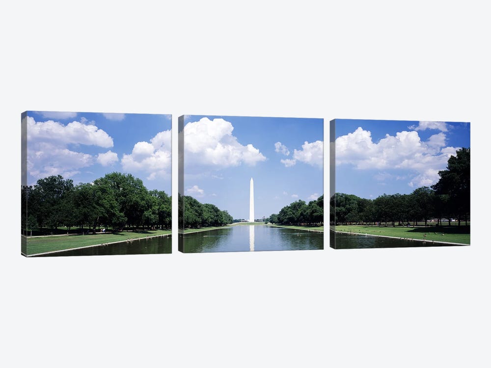 Washington Monument Washington DC by Panoramic Images 3-piece Canvas Art Print