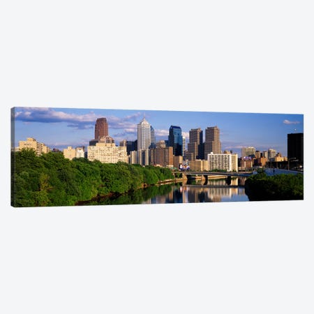 Philadelphia PA Canvas Print #PIM3125} by Panoramic Images Canvas Artwork