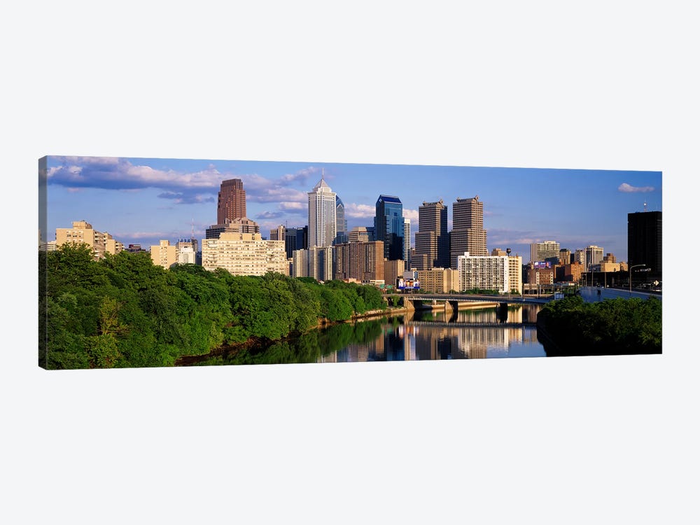 Philadelphia PA by Panoramic Images 1-piece Canvas Wall Art