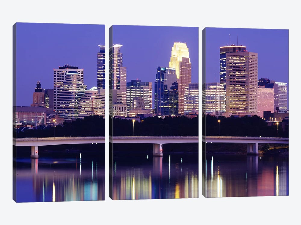 Minneapolis MN #2 by Panoramic Images 3-piece Canvas Art Print